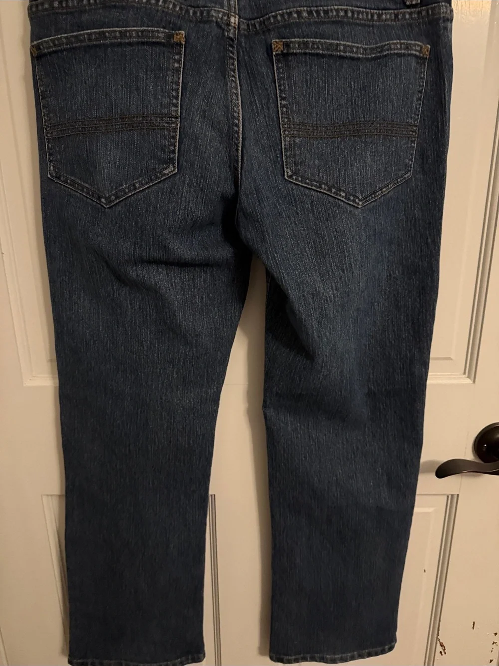 RedHead Men's Dark Blue Straight Jeans